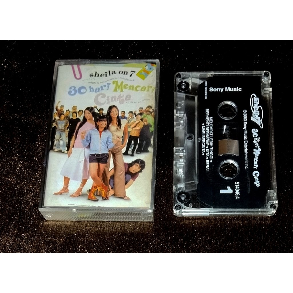 kaset pita Sheila on 7 ( 30 hari mencari cinta )