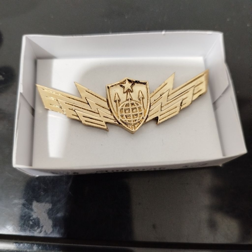 brevet wing siber ciber hub perhubungan tni ad