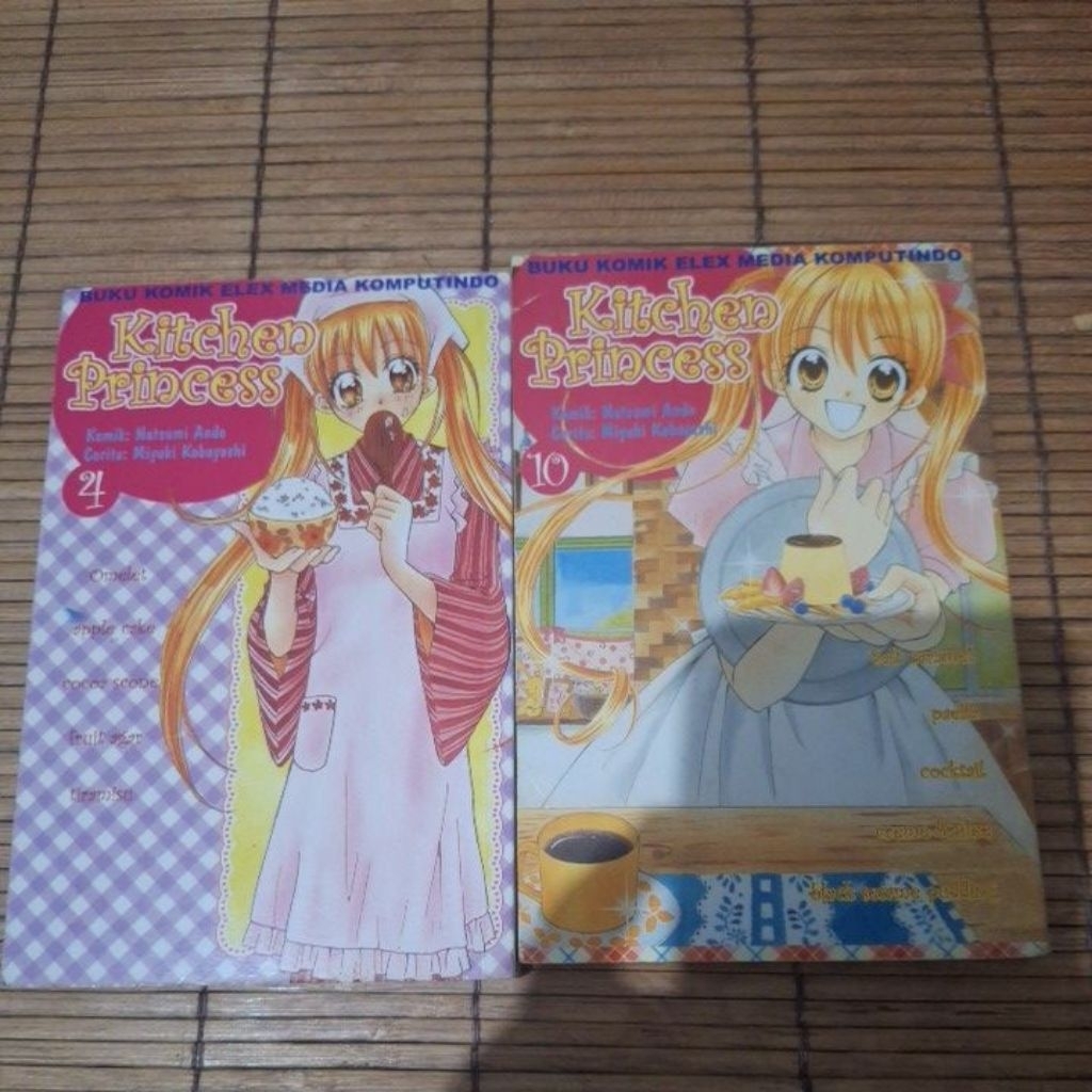 Komik Kitchen Princess by Natsumi Ando & Miyuki Kobayashi vol 4 & 10 (TAMAT) Cabutan