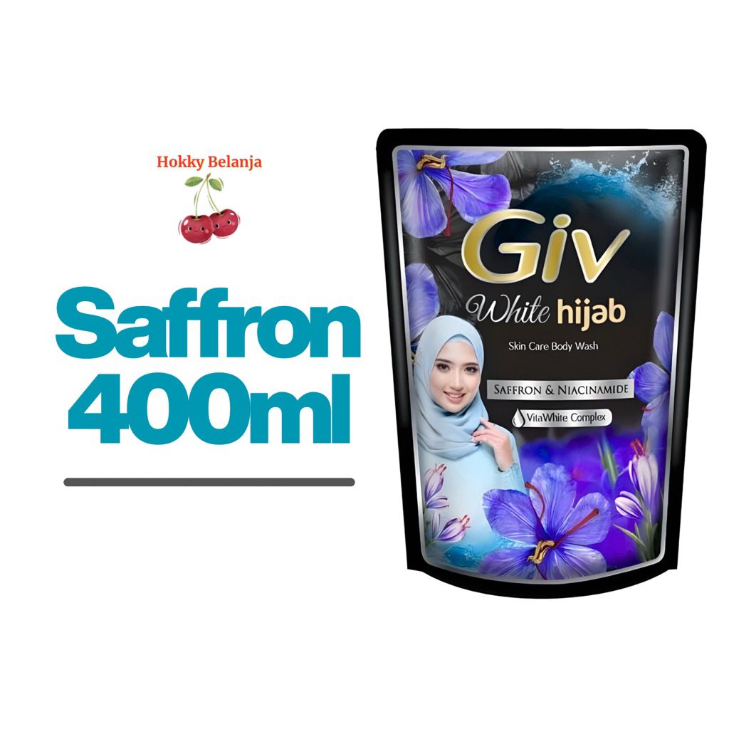 GIV SABUN CAIR 400ML SAFFRON
