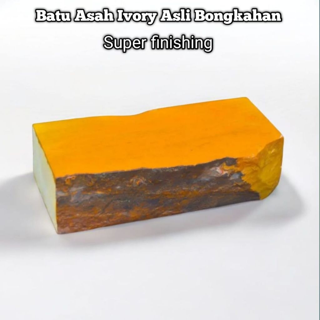 Batu Asah Ivory Super Finishing Asahan Pisau Golok Paling Bagus