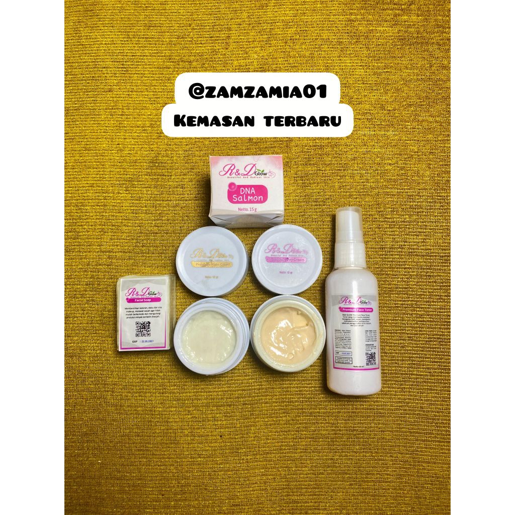 paket R&D glow dan DNA Salmon