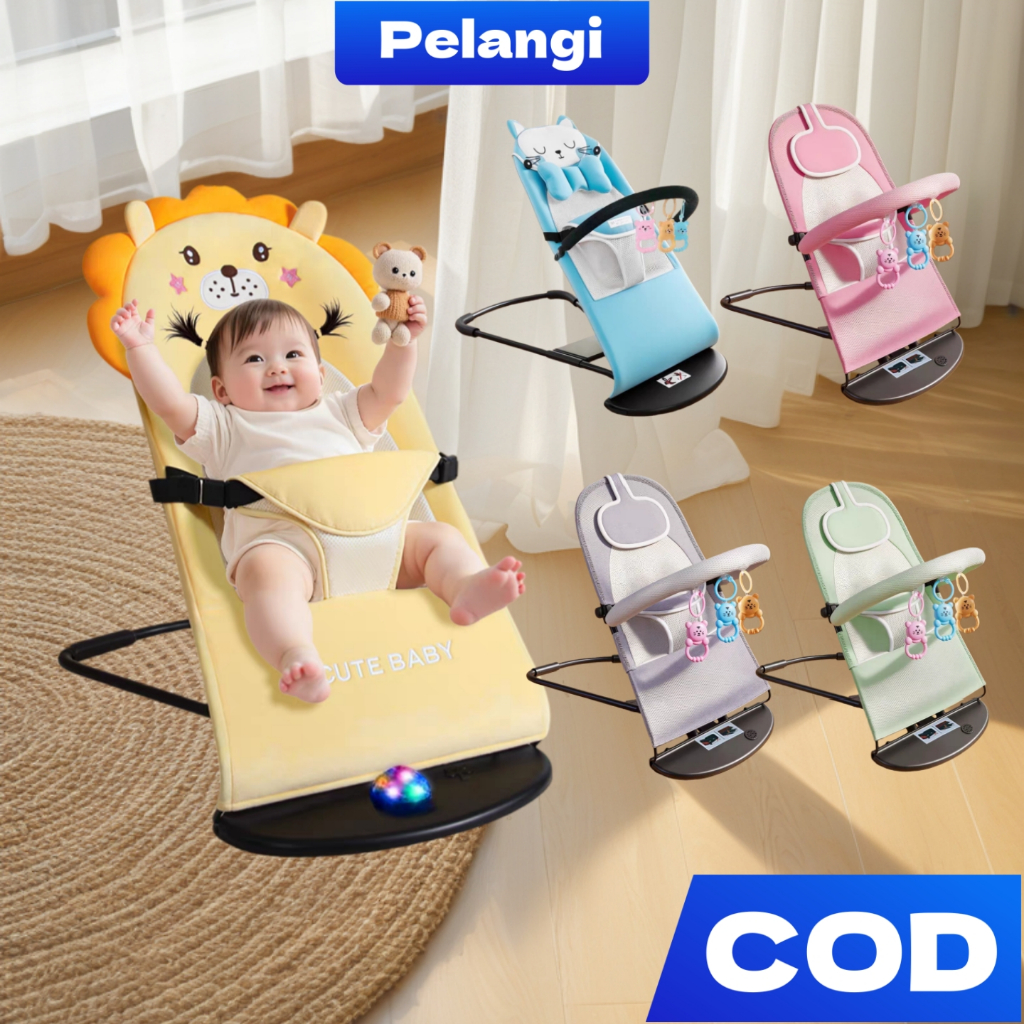 Kursi Ayunan Bayi Lipat/Kursi Bouncer Bayi Lipat/Kursi Ayunan Bayi Otomatis Lipat/Ayunan Bayi Elektr