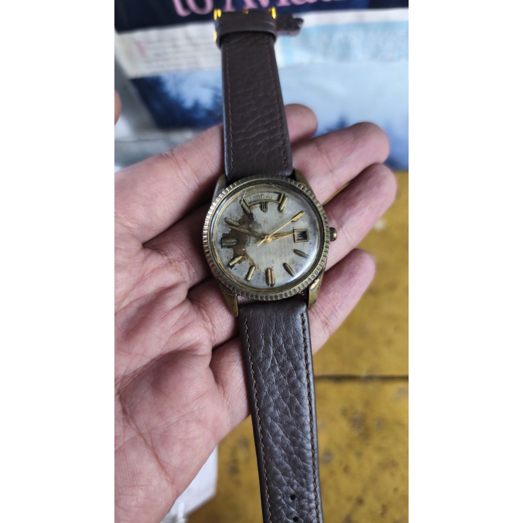 Jam Tangan Automatic Ricoh Japan Jam Tangan Vintage