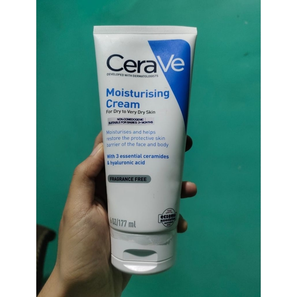 preloved cerave moisturising cream