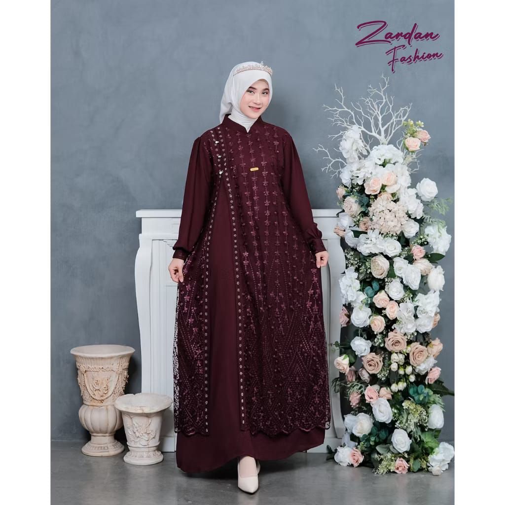 Gamis Brukat Wanita / Gamis Kondangan