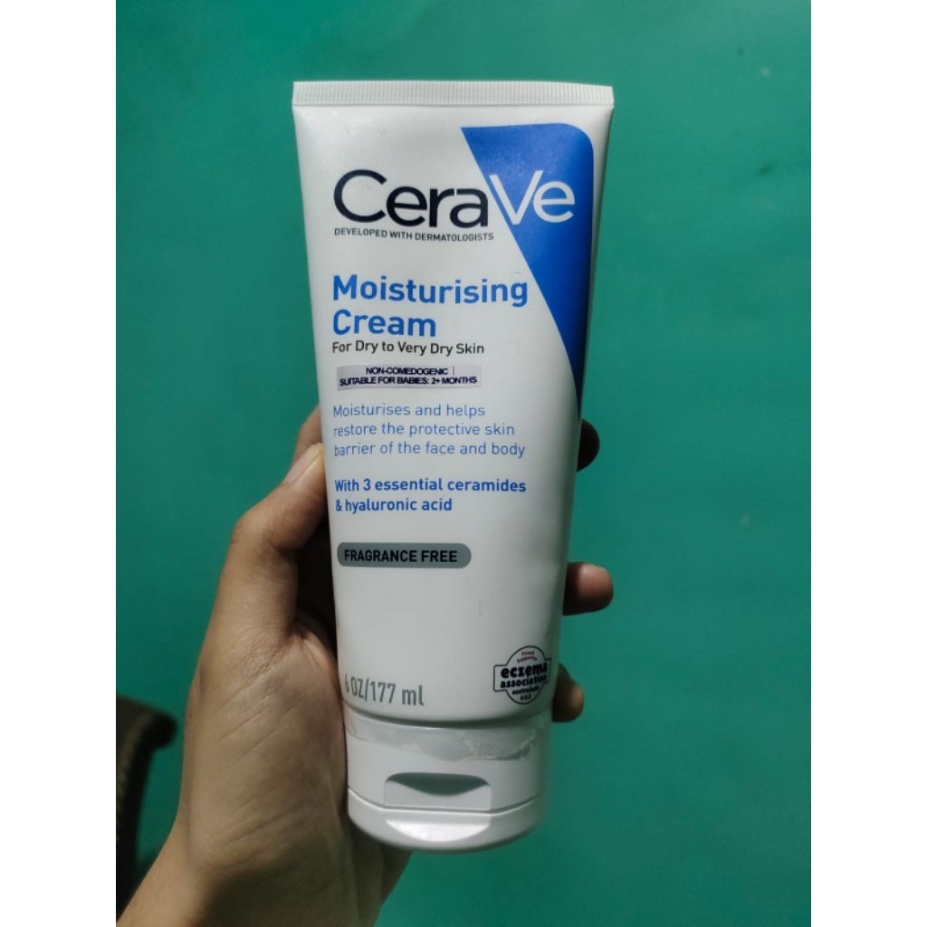 preloved cerave moisturising cream