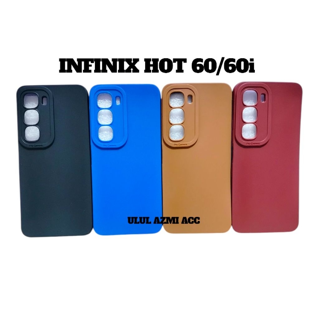 CASE INFINIX NOTE 60 60i SOFTCASE HP PRO KAMERA