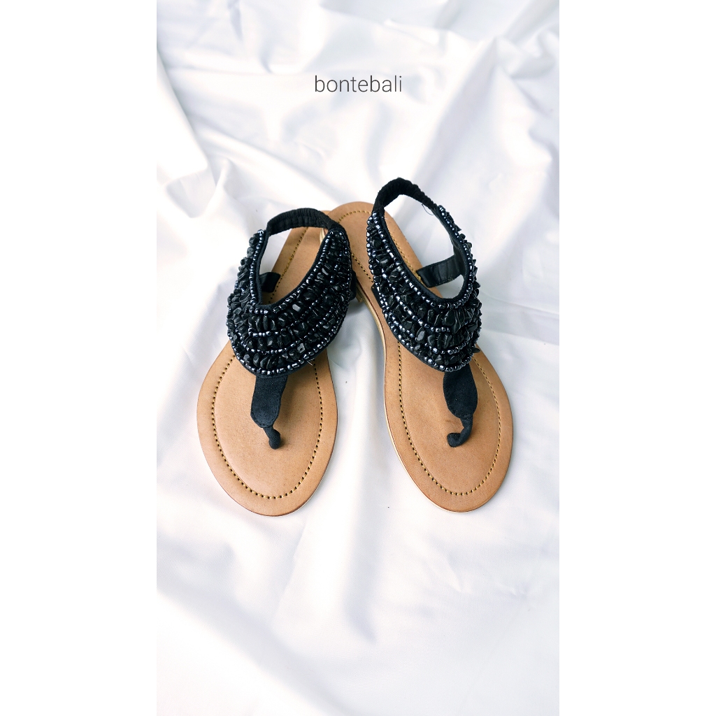 Sandal Kulit Wanita Handmade Bali Monte – Sandal Kulit Asli Bali untuk Liburan, Hangout & Pantai | S