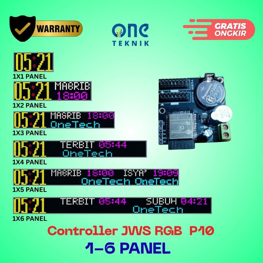 Kontroller JWS P10 RGB