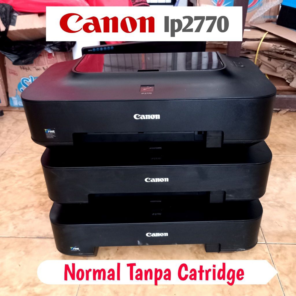 Canon ip2770 tanpa catridge