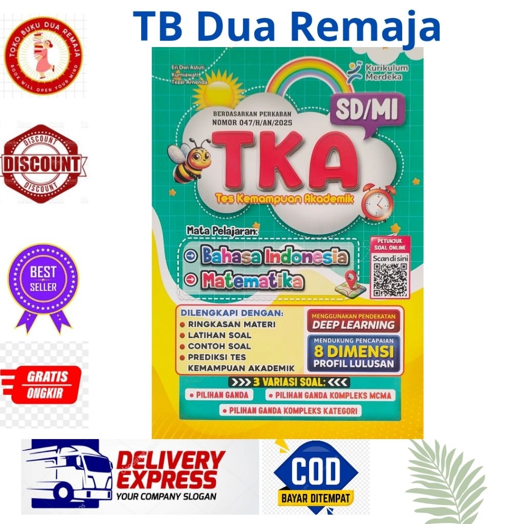 Buku TKA SD/MI CV PUTRA NUGRAHA