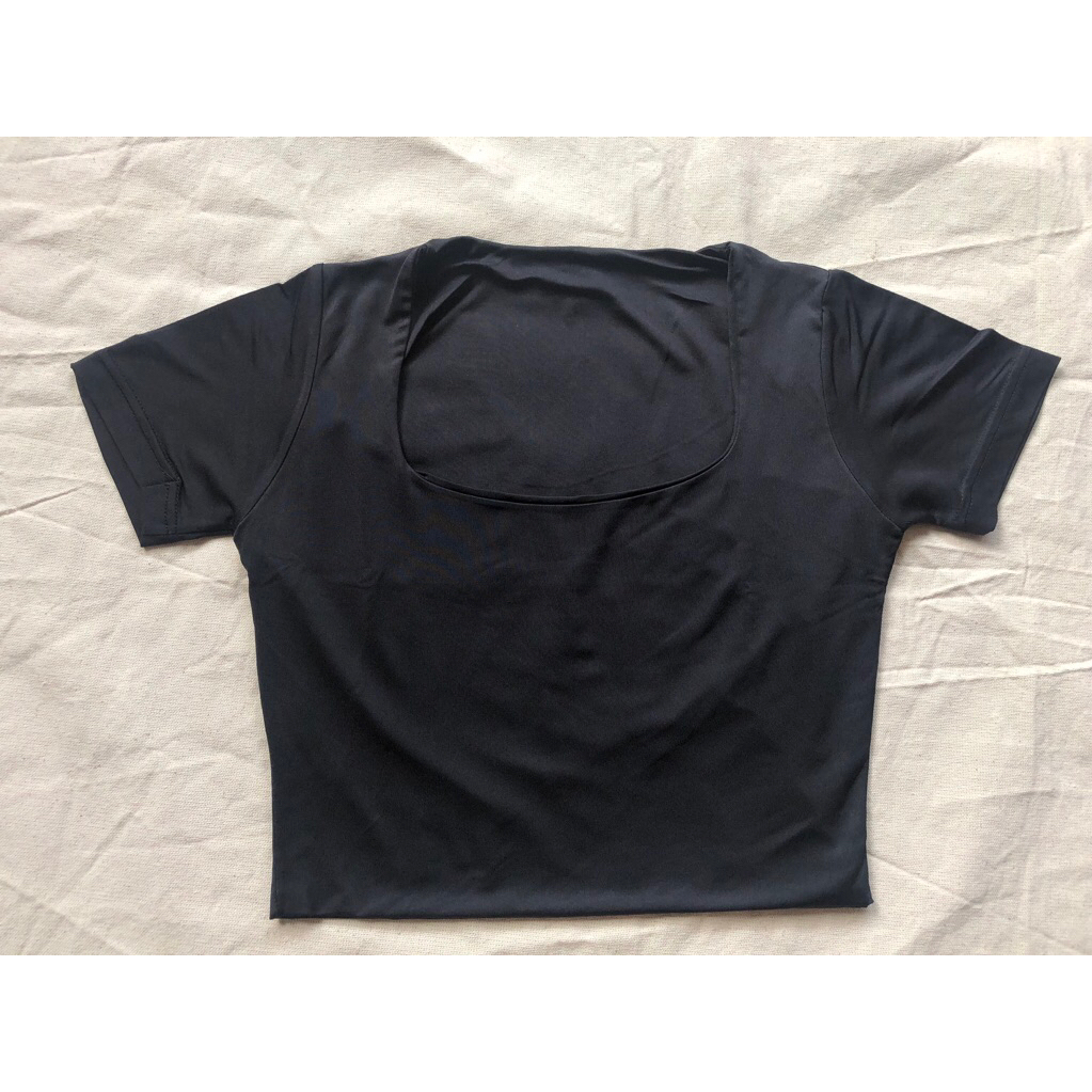 Squere neck crop top preloved