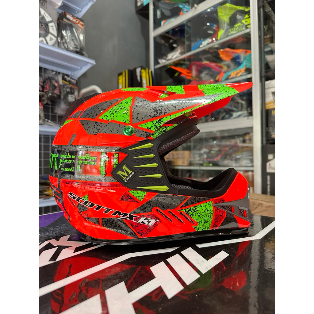 Helm cros anak helm scott mx helm balap motor anak helm scott cross anak