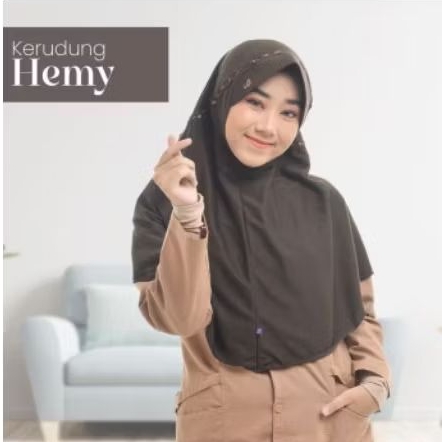 Jilbab Rabbani Ori Krd hemy coklat