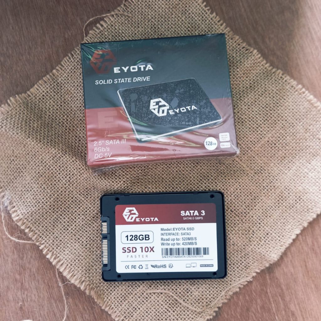 SSD Eyota 128gb alternatif peningkatan HDD