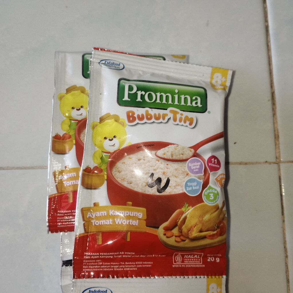 promina bubur tim saset