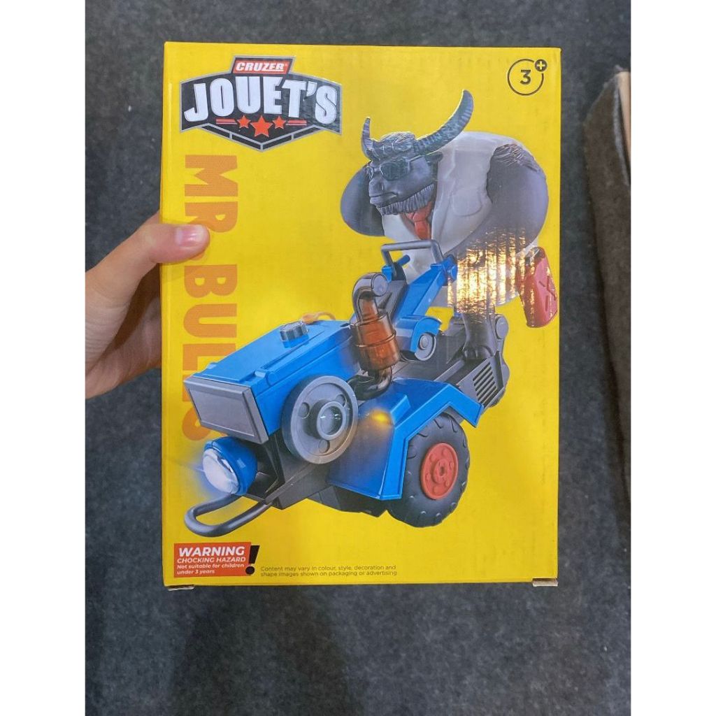 Toys Kingdom Cruzer Mr Bulls Toy Unisex 3+ || Toys Kingdom Cruzer Mr Bulls Toy Sound Light 3+