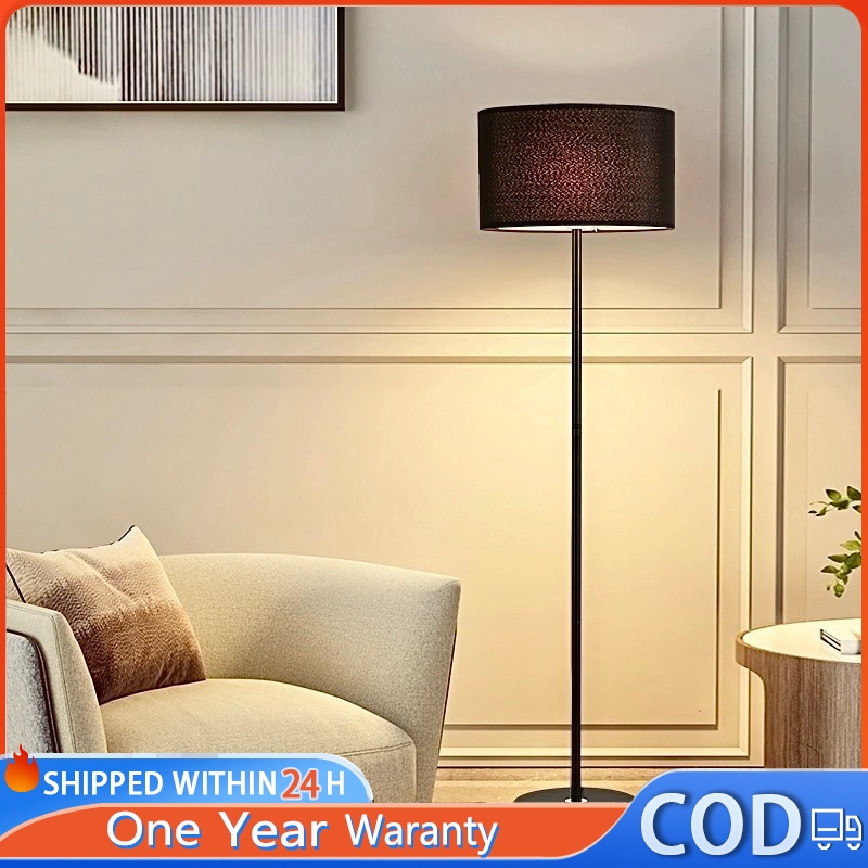 Lampu Lantai Aesthetic Minimalis LED Hemat Energi Lampu Berdiri Modern Aman Dekorasi Kamar Tidur