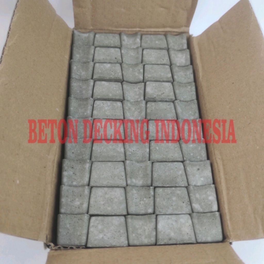Tahu Beton Tunggal 25mm — 100 pcs/box | Beton Decking Semarang