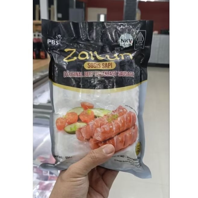 Zaitun Sosis Sapi 500 Gram