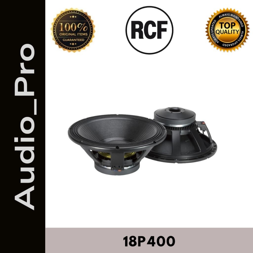 SPEAKER COMPONENT RCF 18P400 WOOFER 18INCH