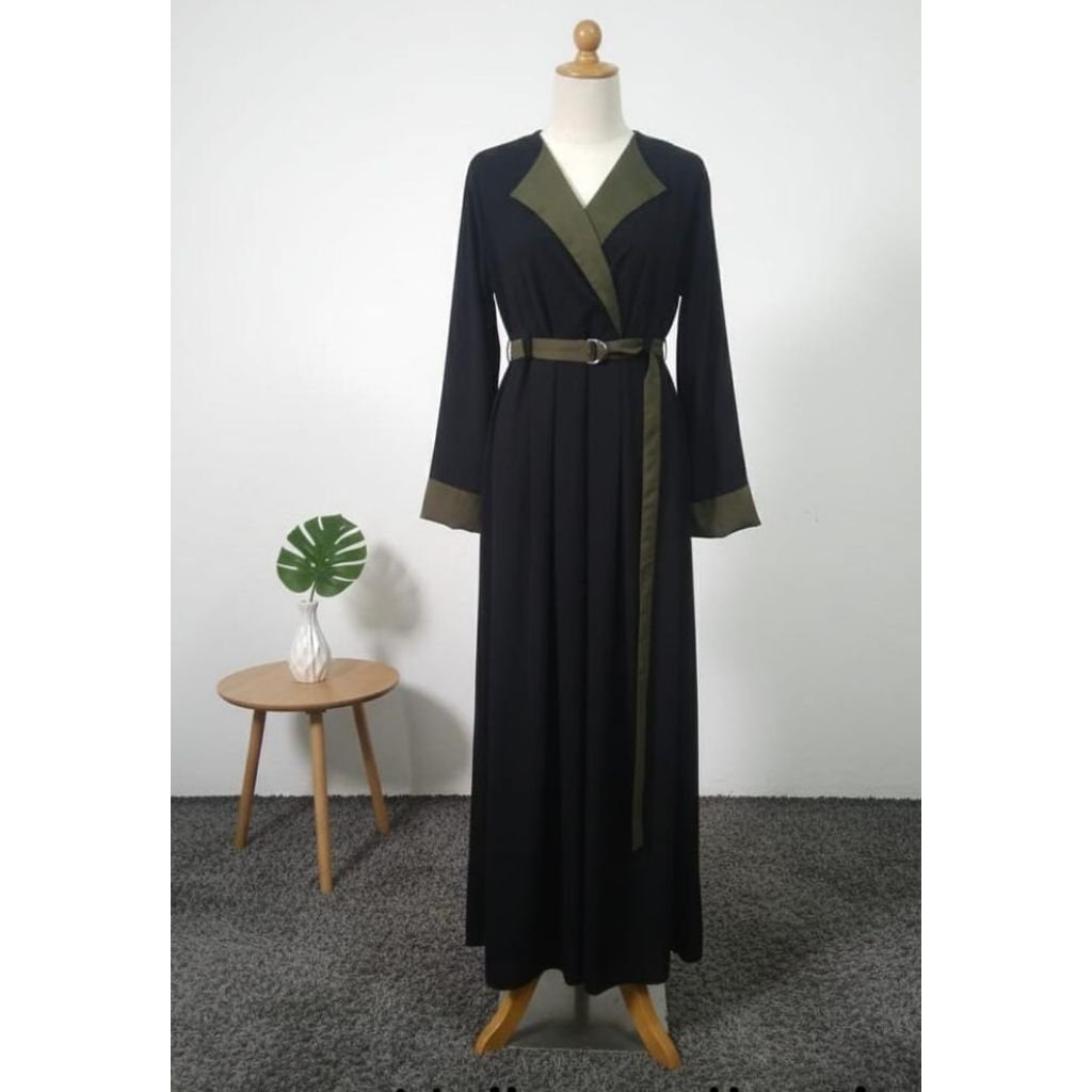 set gamis akhwat  jilbab safar