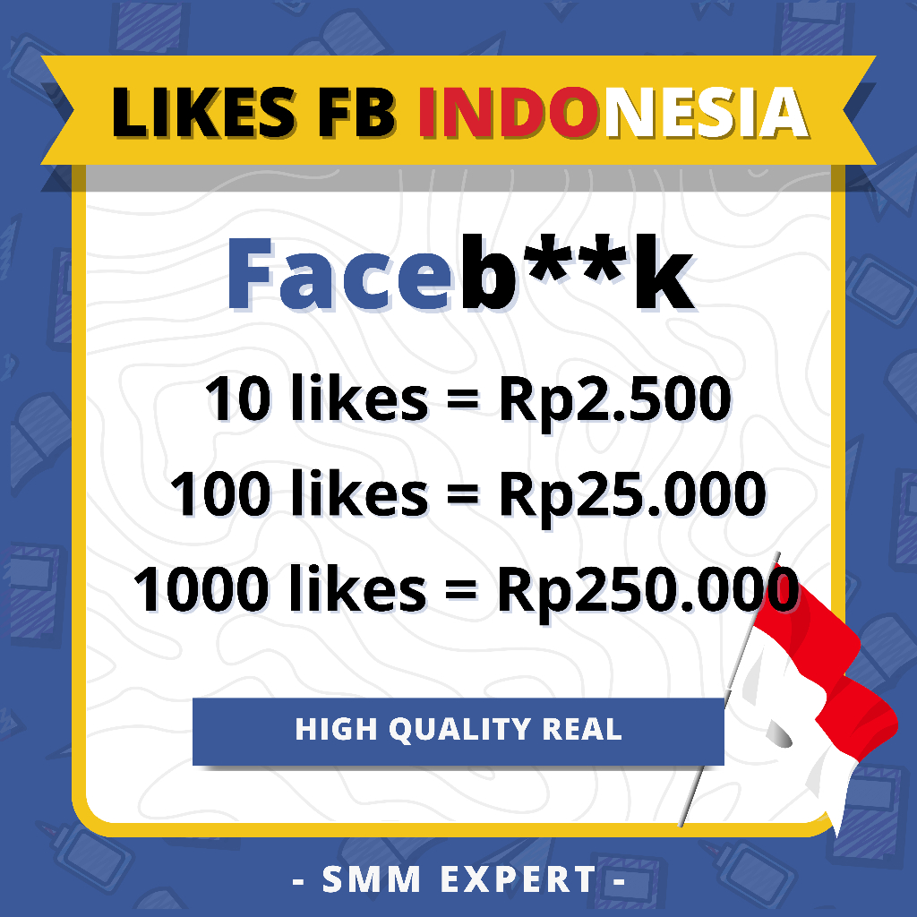 Like Facebook Indonesia Permanen Facebook Like - FB Like Indo Real Bergaransi