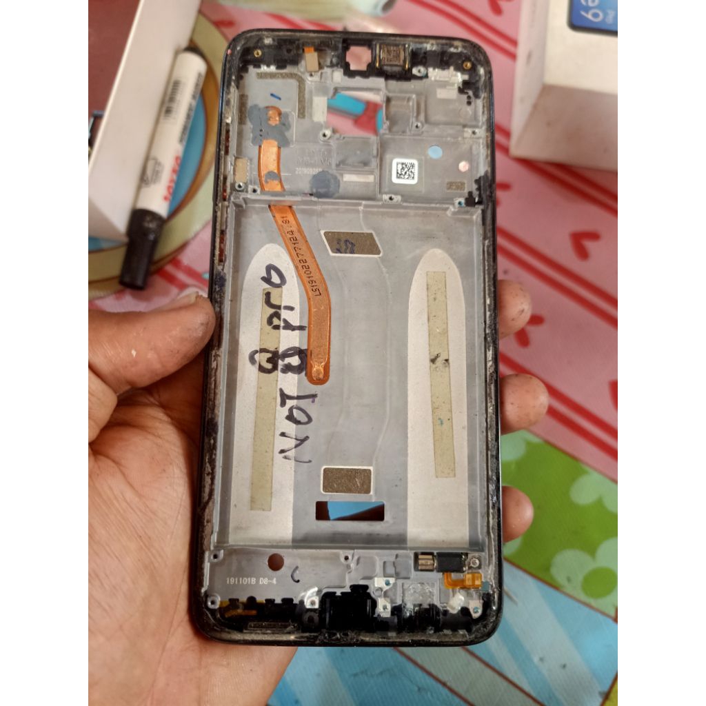 frame lcd  redmi note 8 pro