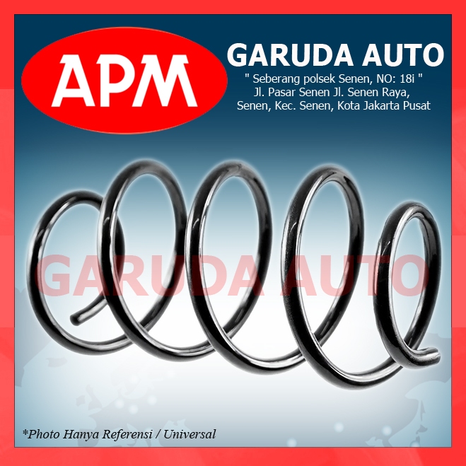 PER KEONG / STANDART COIL SPRING APM TOYOTA  VIOS BAGIAN DEPAN TAHUN 2003-2007