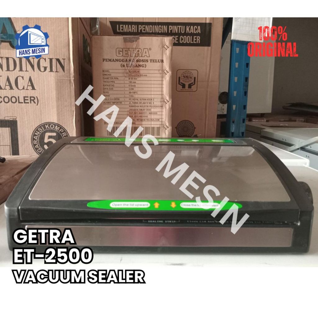 Mesin Vacuum Sealer Portable Getra ET-2500