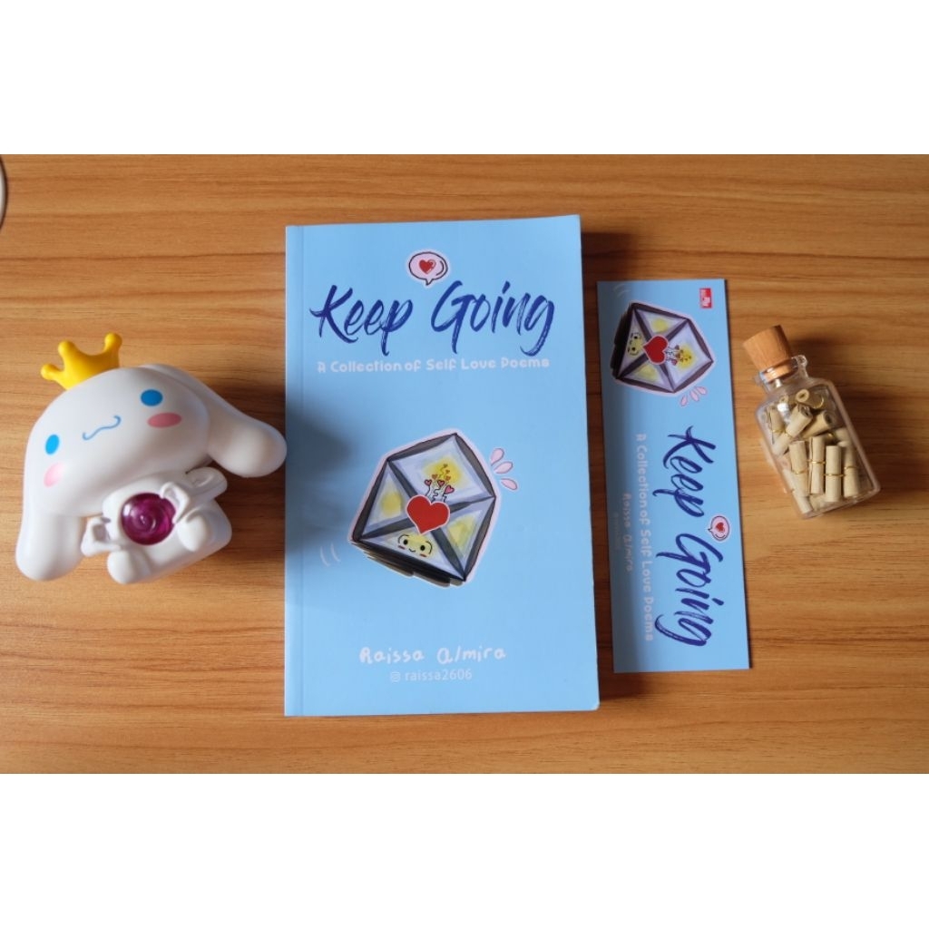 Preloved Buku Puisi Keep Going by Raissa Almira