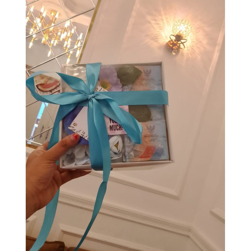 GIFT BOX (Money Asli) Ulang Tahun/ Wisuda/Anniversary/dll
