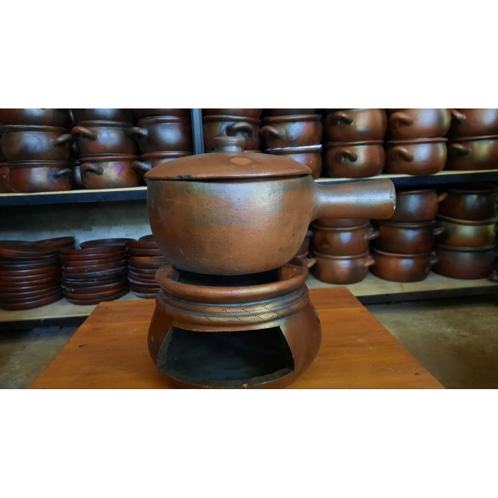 Teflon Gerabah Set 18cm | Gerabah Bayat