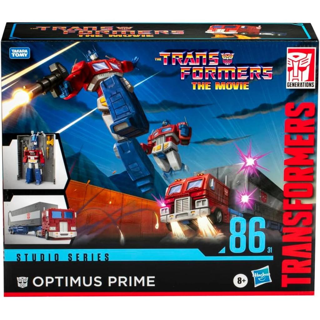 Hasbro Transformers Toys Studio Series Commander Class The Transformers: The Movie 86-31 Optimus Pri
