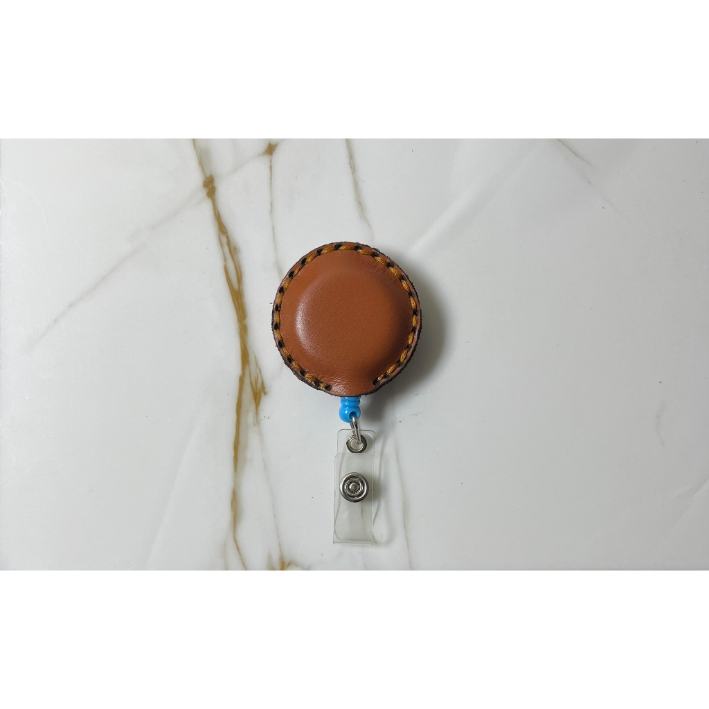 Pin Yoyo Kulit Id Card Holder Kulit Asli