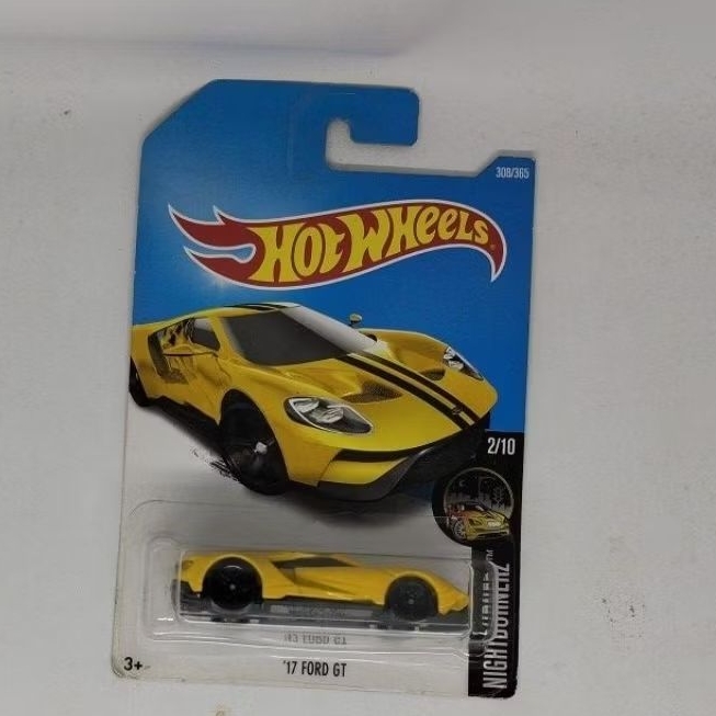 HotWheels 17 Ford GT Nightburnerz