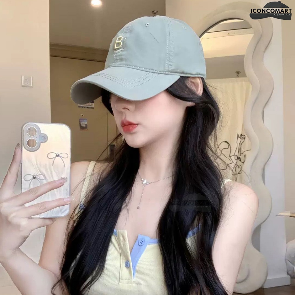 TOPI BASEBALL LOGO B / TOPI BASEBALL PRIA DAN WANITA / TOPI BASEBALL B AMERICA - TPI-33