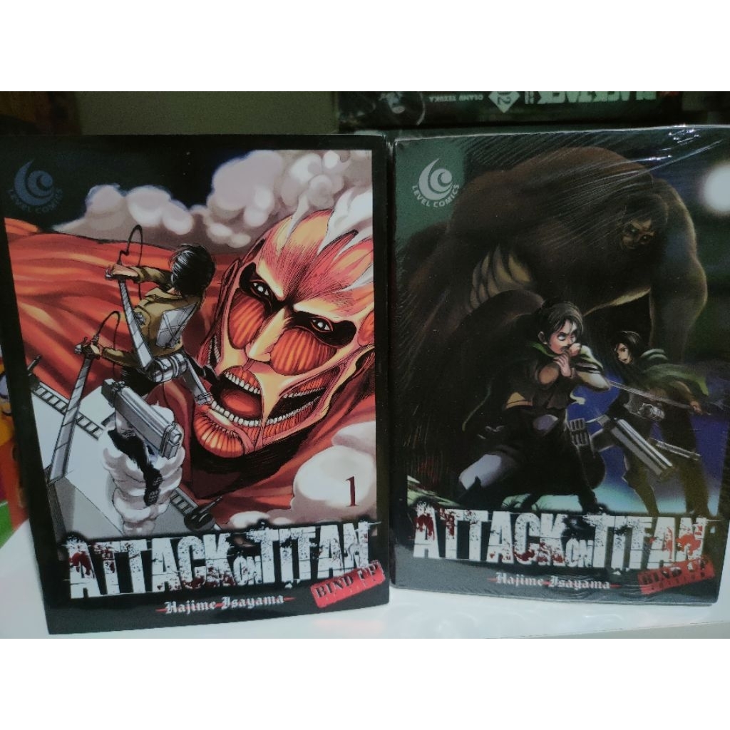 Komik Attack on Titan Bind Up Edition Set 1-8