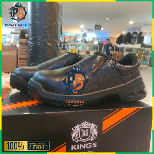 Kings Sepatu Safety KWD 207 Hitam - Safety Shoes King KWD 207 Hitam By Honeywell