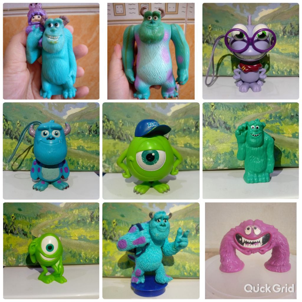 (preloved) Figure monster inc university