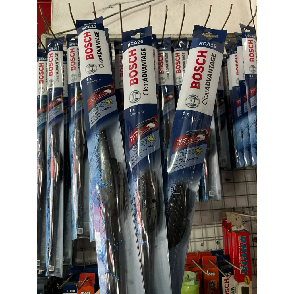 Wiper Bosch Clear Advantage / Wiper Mobil Bosch Sepasang ORI