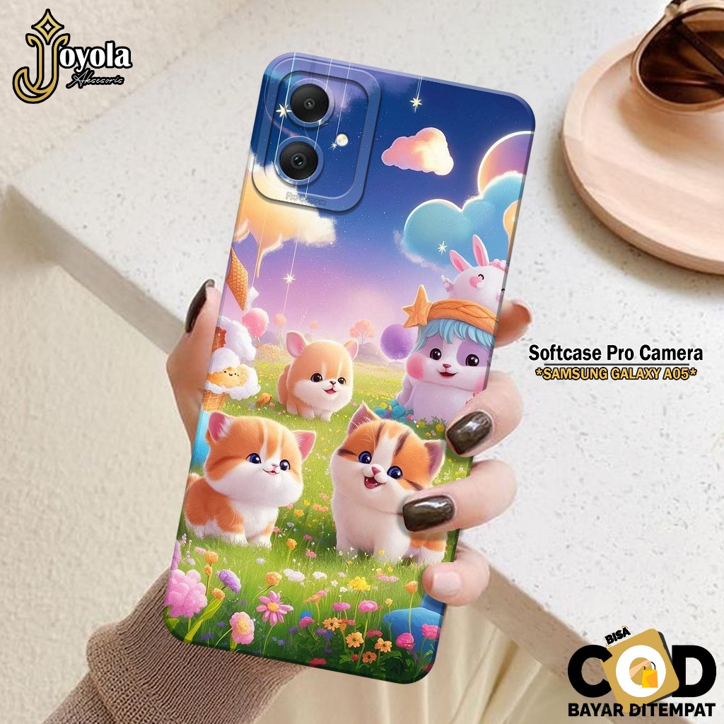 Case Samsung Galaxy A05 Terbaru JOYOLA Fashion Case Kartun Softcase Samsung Galaxy A05 Casing Samsun