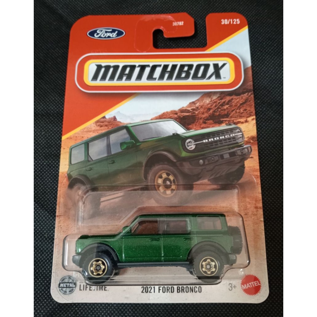 MATCHBOX 2021 FORD BRONCO HIJAU
