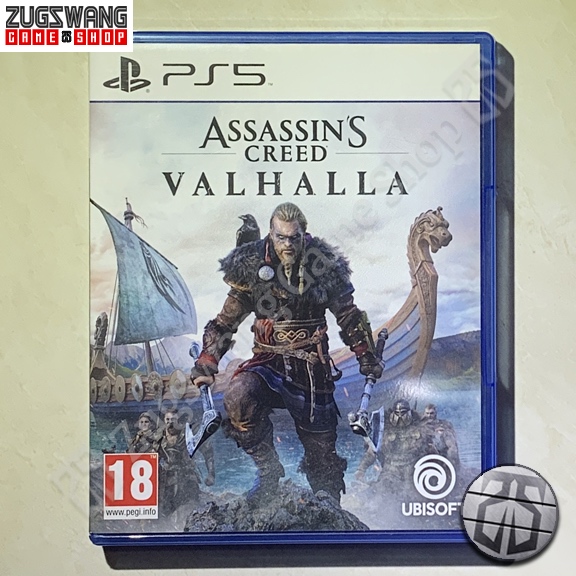 ASSASSIN'S CREED VALHALLA ac assassins kaset game bd ps5 playstation ps 5 bekas 2nd original