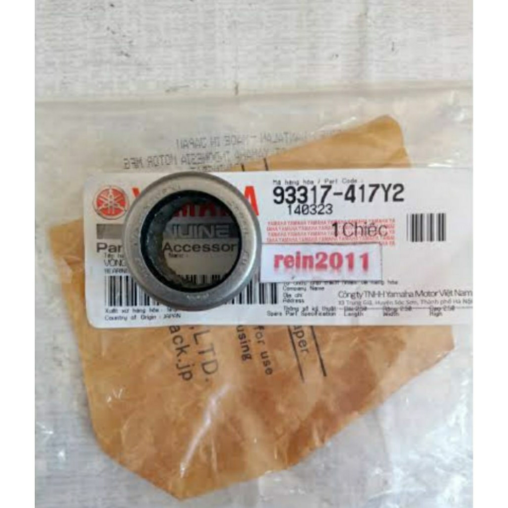 LAHER BEARING BAMBU YAMAHA XeonRc Aerox125 Gt125 ORIGINAL YGP (93317-417Y2)
