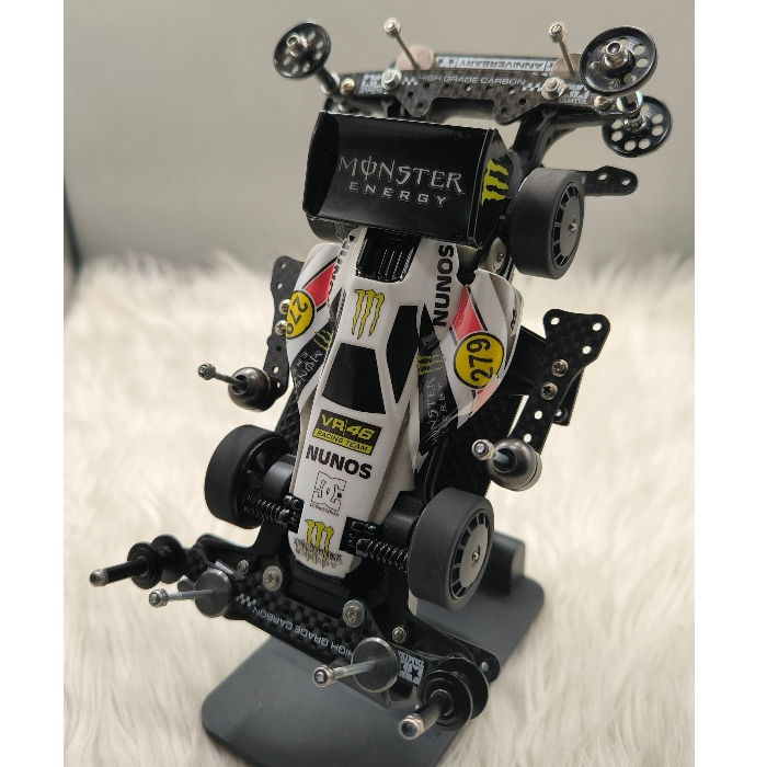 Astute - Super 2 Carbon Chassis - Ready To Race - Full Custom Airbrush