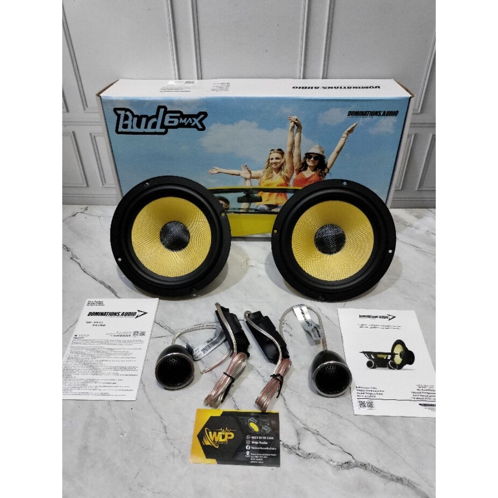speaker 2way domination bud6max