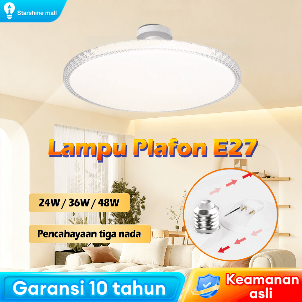 Lampu LED Bohlam Lampu LED Super Terang UFO 220V E27   20W 30W 40W 60W 100W UFO Lampu LED Lampu Meja