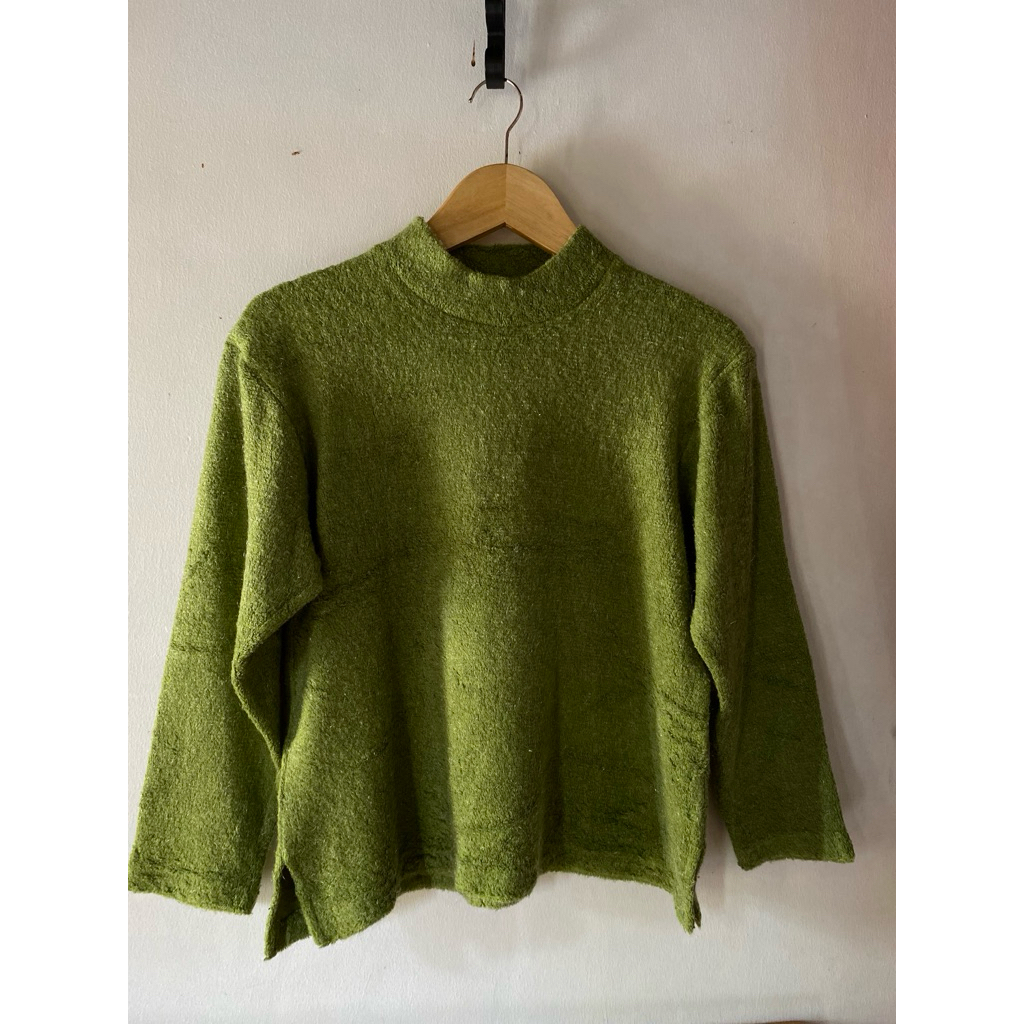 knitwear hijau